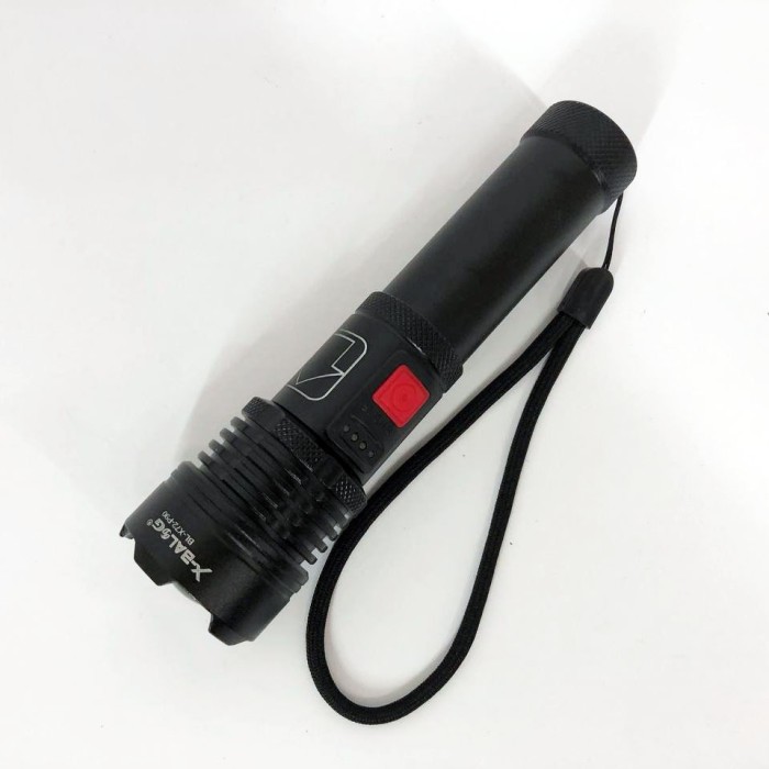 Ліхтар ручний металевий X-Balog BL-X72-P90, Ручний аварійний ліхтар із захистом від пилу PT-54