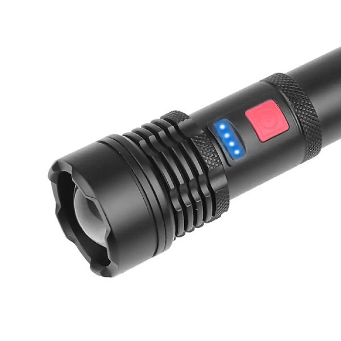 Ліхтар ручний металевий X-Balog BL-X72-P90, Ручний аварійний ліхтар із захистом від пилу PT-54