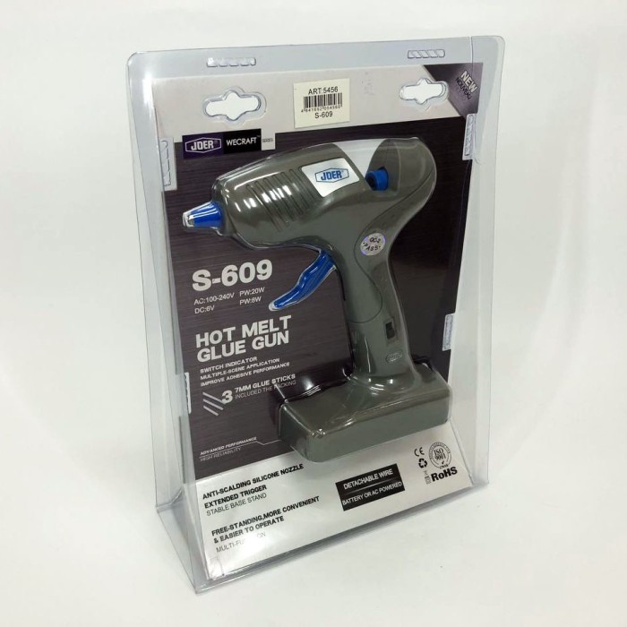 Клейовий пістолет клейові стрижні універсальний клейовий пістолет S-609 для клею для виробів WQ-23