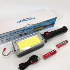 Ліхтар кемпінговий ZJ-8859-COB-3 акумуляторний 18650 х 2, зарядка від micro USB, з магнітом та гачком
