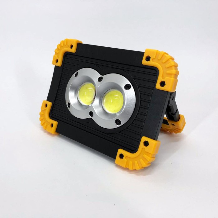 Яскрава світлодіодна лампа для походу X-Balog L802-20W-2COB+1W, Ліхтар прожектор світильник TD-45