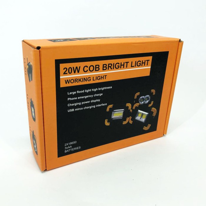 Яскрава світлодіодна лампа для походу X-Balog, Ліхтар туристичний світлодіодний переносний RD-57