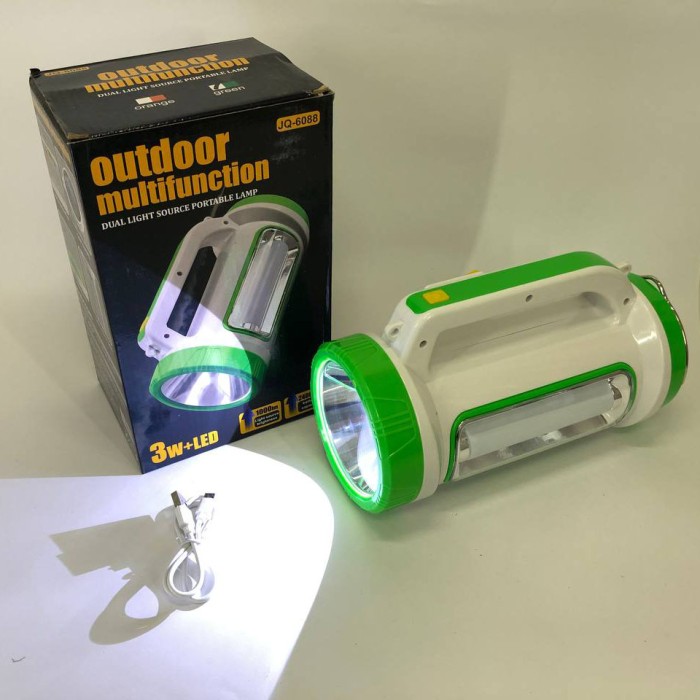 Багатофункціональний led ліхтар 6088-LED+COB, Аварійна лампа для кемпінгу, Лампа для кемпінгу яскрава IX-26