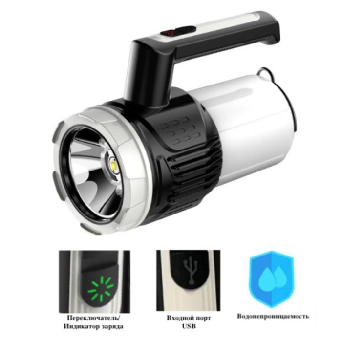 Кемпінгове освітлення, Кемпінговий ліхтар павербанк, Кемпінгова розкладна лампа світлодіодна AQ-93