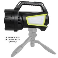 Ліхтар кемпінг переносний T100A-10W+2COB з бічними LED white/red/blue, Акумуляторна лампа для кемпінгу
