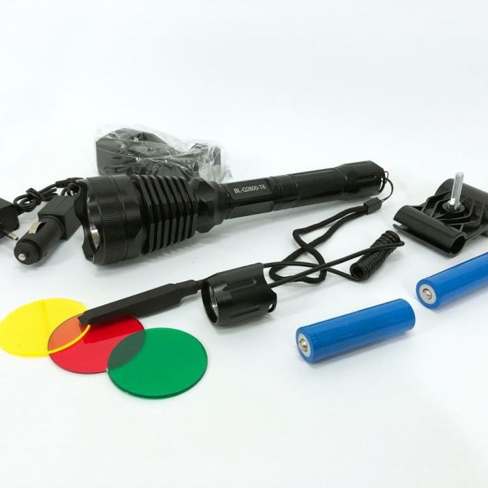 Ліхтарик військовий Police Q2800-T6, Багатофункціональний тактичний ліхтар, Ліхтар водозахищений HC-10