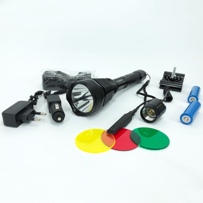 Ліхтарик військовий Police Q2800-T6, Багатофункціональний тактичний ліхтар, Ліхтар водозахищений HC-10