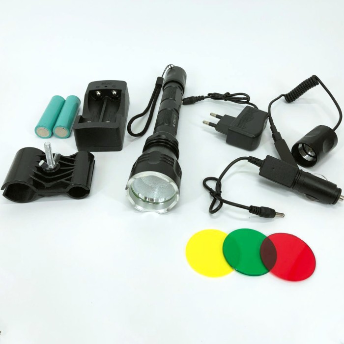 Світильник зі світлодіодним зарядним портом Police Q2807-T6, Компактний портативний ліхтар CJ-84