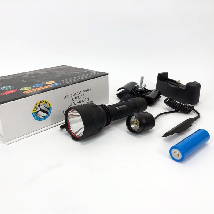 Ліхтарик на всі випадки Bailong BL-QC8-XPE, Тактичний ліхтар ручний, Потужні ручні ліхтарі sofirn TN-42