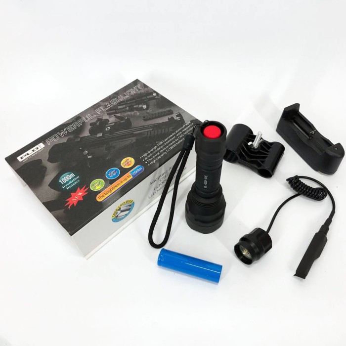 Ліхтарик на всі випадки Bailong BL-QC8-XPE, Тактичний ліхтар ручний, Потужні ручні ліхтарі sofirn TN-42