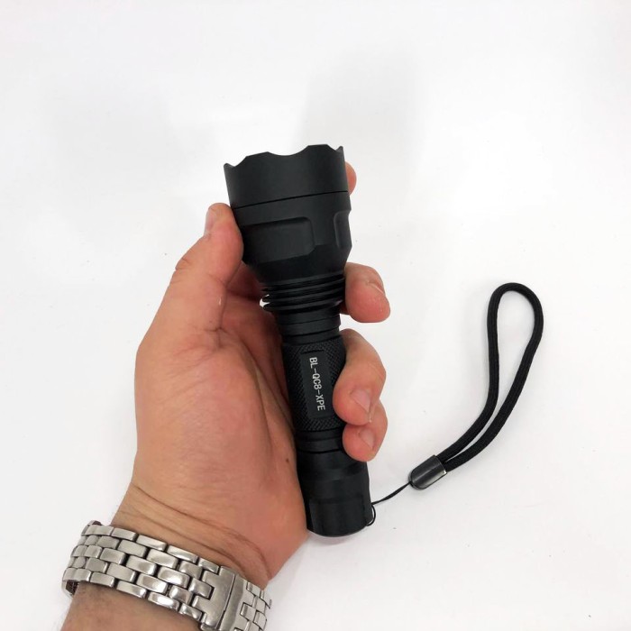 Ліхтарик на всі випадки Bailong BL-QC8-XPE, Тактичний ліхтар ручний, Потужні ручні ліхтарі sofirn TN-42