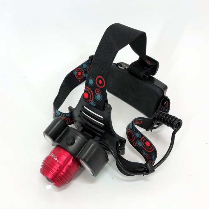 Ліхтар на лоб потужний 2117-T6+2COB, Ліхтар на лоб для будівельних робіт Ліхтарик голову для роботи DX-22