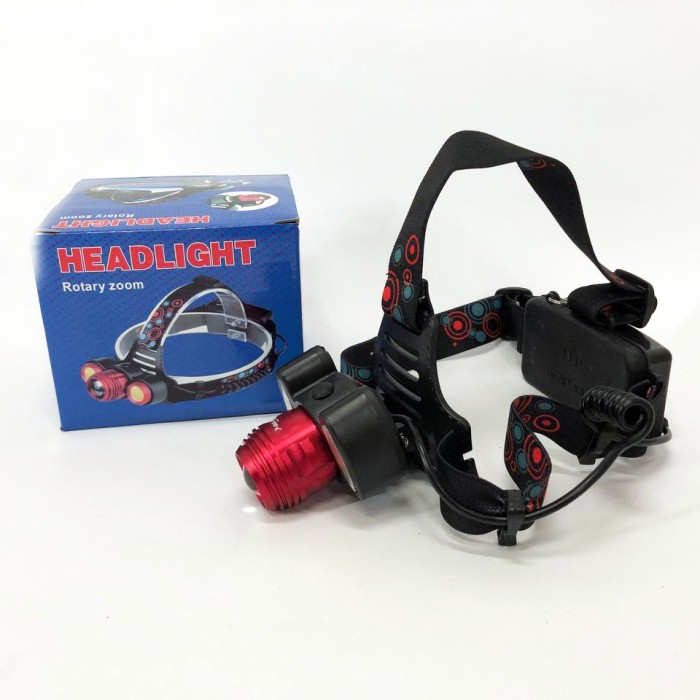 Легкий ліхтарик на голову 2117-T6+2COB, Налобний ліхтар для монтажних робіт, Потужний ліхтар на голову OT-77