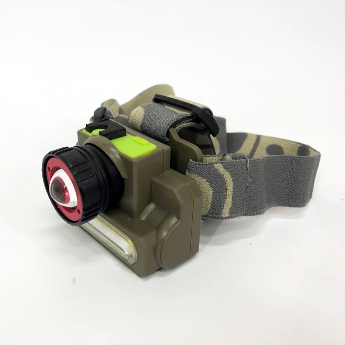 Ліхтарик побутовий налобний Police 8808/6908-XPE+COB, Налобний ліхтар для сто, Ліхтар на голову для ЗСУ VE-32