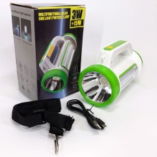 Ліхтарик світлодіодний для туриста 5158-LED-COB, Кемпінговий ліхтар c power bank, NT-411 Ліхтар прожектор