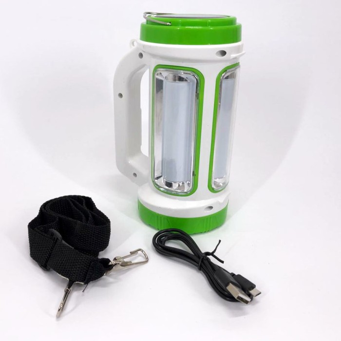 Ліхтарик світлодіодний для туриста 5158-LED-COB, Кемпінговий ліхтар c power bank, NT-411 Ліхтар прожектор