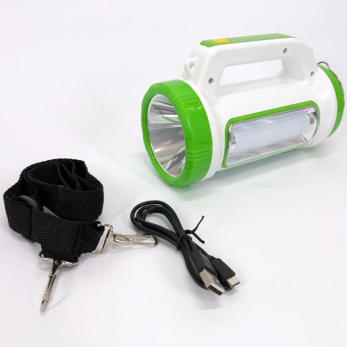 Ліхтарик світлодіодний для туриста 5158-LED-COB, Кемпінговий ліхтар c power bank, NT-411 Ліхтар прожектор