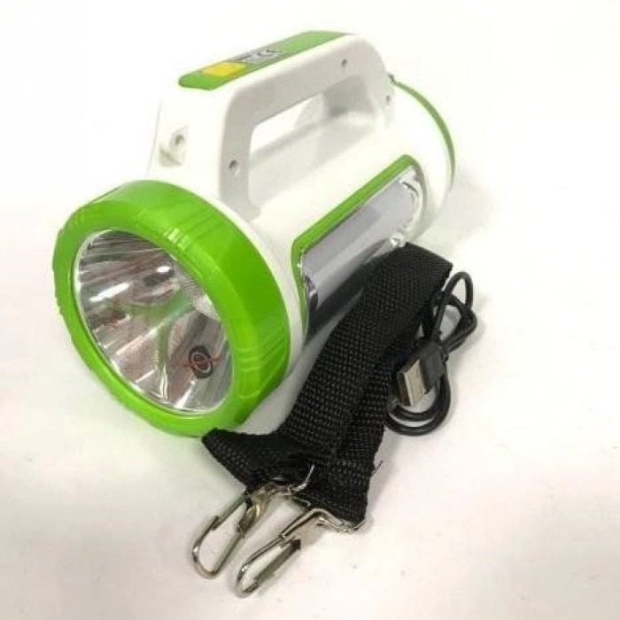 Ліхтарик світлодіодний для туриста 5158-LED-COB, Кемпінговий ліхтар c power bank, NT-411 Ліхтар прожектор