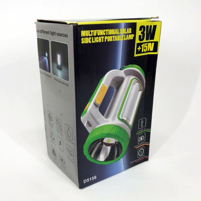 Ліхтар лампа для кемпінгу світлодіодний з гачком, Портативна кемпінгова лампа-акумулятор WH-23