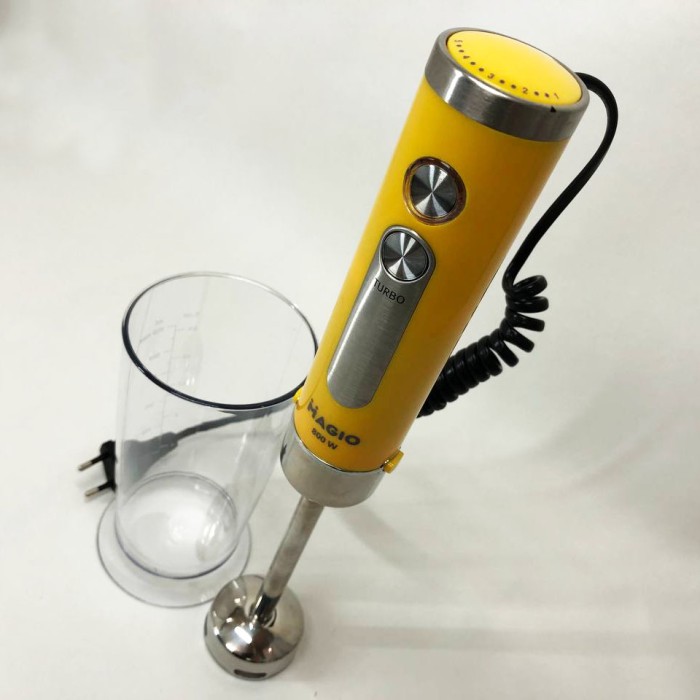 Блендер кухонний занурювальний з чашею Magio, Кухонний електричний подрібнювач-блендер PS-45