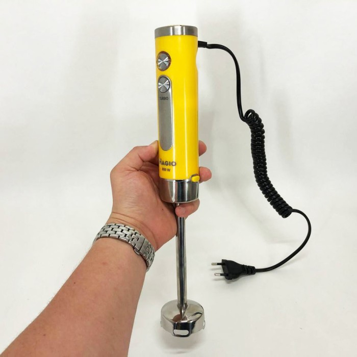 Блендер кухонний занурювальний з чашею Magio, Кухонний електричний подрібнювач-блендер PS-45