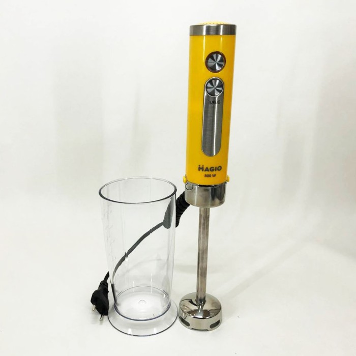 Блендер кухонний занурювальний з чашею Magio, Кухонний електричний подрібнювач-блендер PS-45
