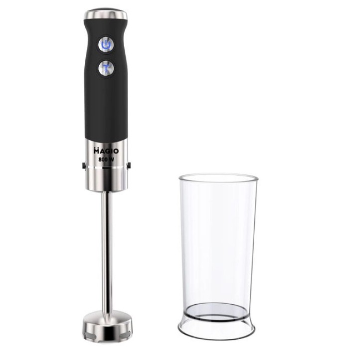 Блендер для соусів і пюре MAGIO, Занурювальний блендер з ручним управлінням нержавіюча сталь SH-47