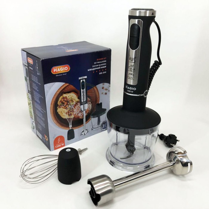 Блендер занурювальний красивий, Гарний занурювальний блендер для дому Кухонний з терками TU-59