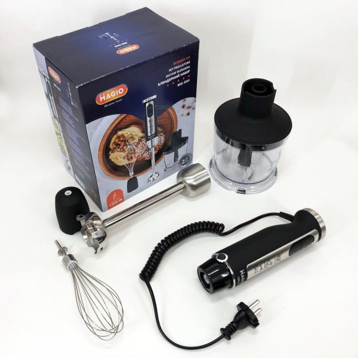 Блендер занурювальний красивий, Гарний занурювальний блендер для дому Кухонний з терками TU-59