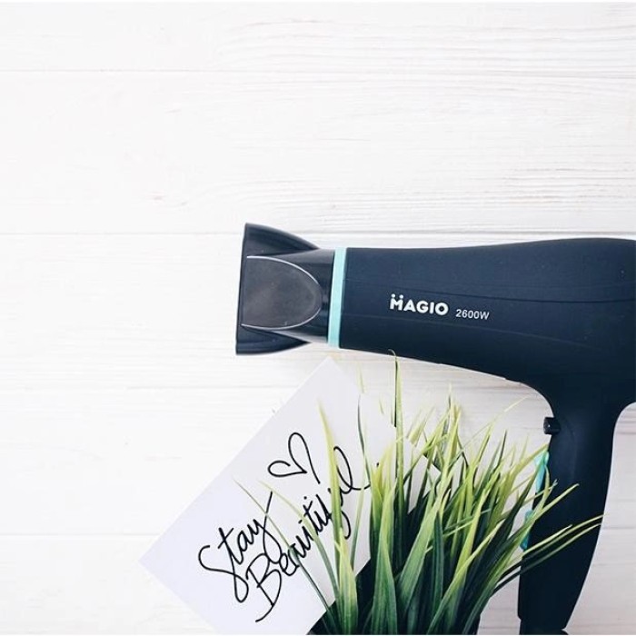 Фен з холодним і теплим режимами Magio MG-169, Фен для красивої укладки волосся для дому та салону KI-89