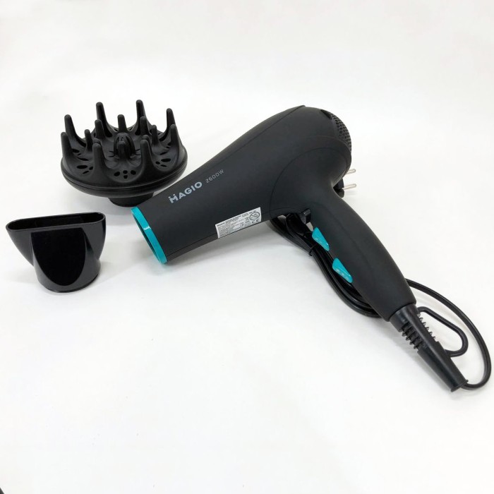 Фен побутовий для волосся Magio, Фен з режимом іонізації Жіночий потужний для укладання волосся LP-36