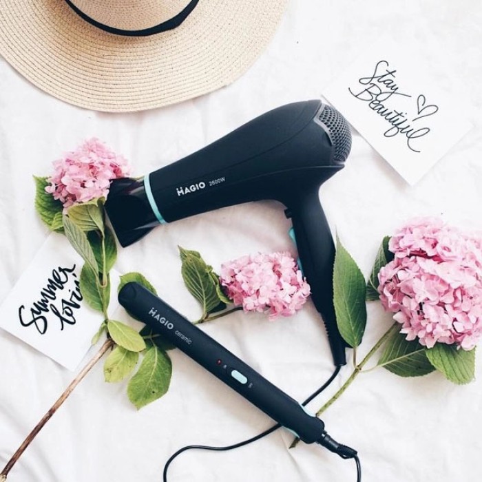 Фен побутовий для волосся Magio, Фен з режимом іонізації Жіночий потужний для укладання волосся LP-36
