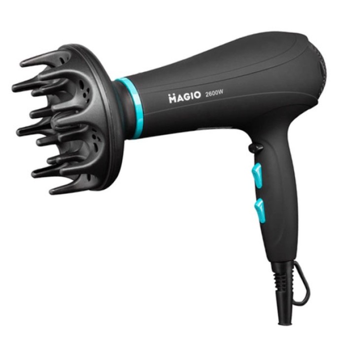 Фен побутовий для волосся Magio, Фен з режимом іонізації Жіночий потужний для укладання волосся LP-36