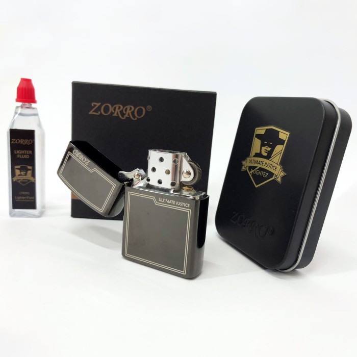 Оригінальна запальничка бензинова Zorro HL-300, Запальничка бензинова щаслива, SF-661 Подарункові запальнички