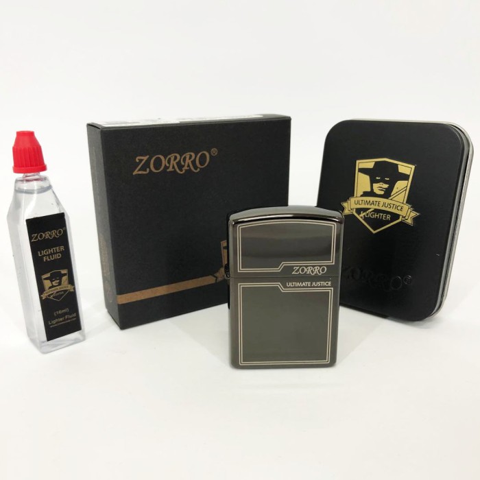 Оригінальна запальничка бензинова Zorro HL-300, Запальничка бензинова щаслива, SF-661 Подарункові запальнички