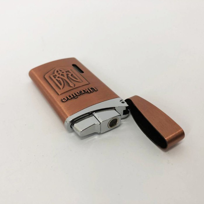 Запальничка з гравіюванням для чоловіка, Запальничка подарунок на день народження EF-38