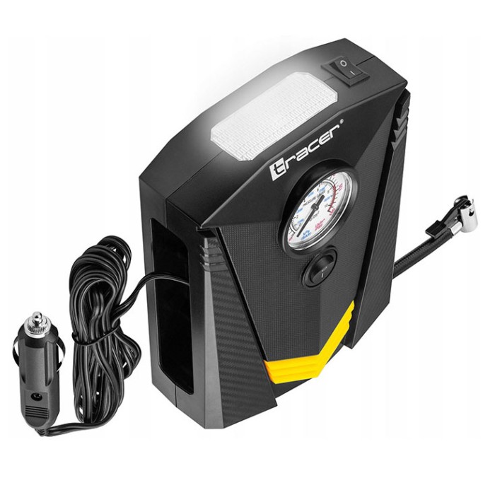 Компресор для автомобіля 12V, Потужний портативний повітряний компресор насос, Автонасос електричний DV-83