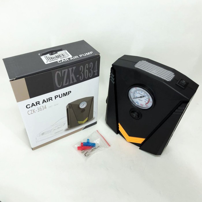 Компресор для автомобіля 12V, Потужний портативний повітряний компресор насос, Автонасос електричний DV-83