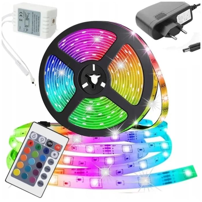 Led стрічка для внутрішнього освітлення SMD 5050 RGB LED 2 м, Led 5050 YO-780 rgb комплект