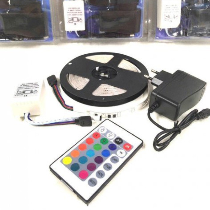 світлодіодна стрічка led стрічка 5050 SMD, Льод стрічка в кімнаті Світлодіодна багатокольорова NP-37