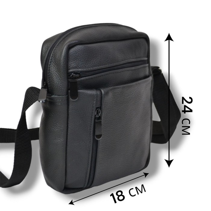 Легка сумка-месенджер, Сучасний месенджер, Шкіряний месенджер Сумка слінг VJ-80