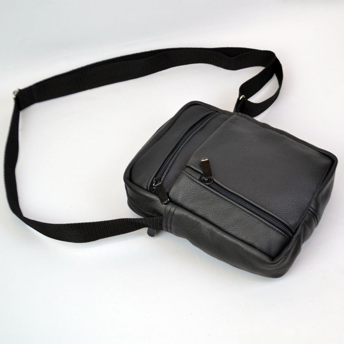 Легка сумка-месенджер, Сучасний месенджер, Шкіряний месенджер Сумка слінг VJ-80