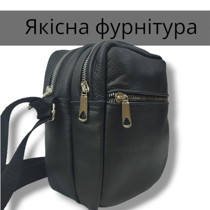 Ділова сумка-месенджер, Сумка для чоловіків, Сумка для документів для роботи, Чоловіча WS-825 чорна сумка