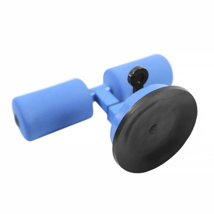 Тренажер для преса для підлоги Lesko MJ-034 на присосках. Колір: блакитний DW-27