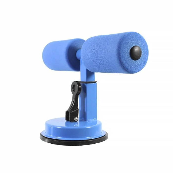 Тренажер для преса для підлоги Lesko MJ-034 на присосках. Колір: блакитний DW-27