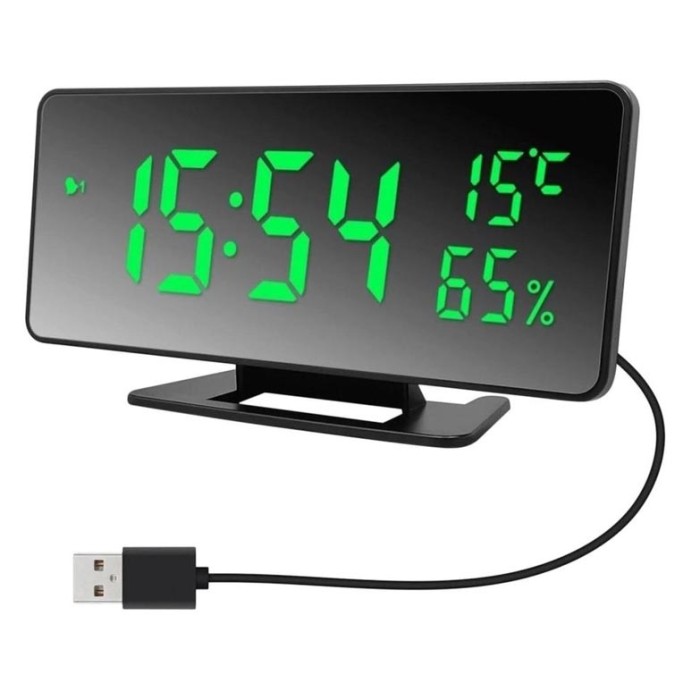 LED настільний годинник VST-888Y, Годинник світлодіодний настільний хороший LED WA-56