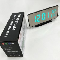 Настільний цифровий електронний годинник led, Настільний годинник з LED підсвічуванням UF-58