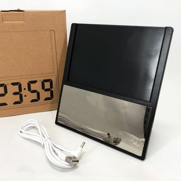 Настільний годинник з led підсвіткою DS-6608, Годинники електронні з ZF-768 яскравими цифрами