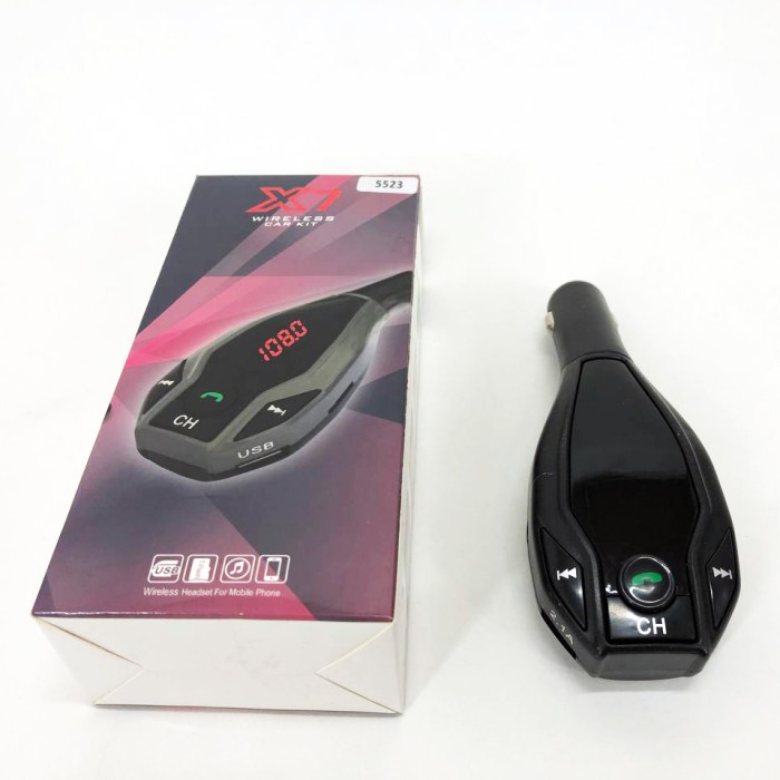 FM-передавач для музики в автомобіль, Бездротовий bluetooth fm transmitter в автомобіль NY-32