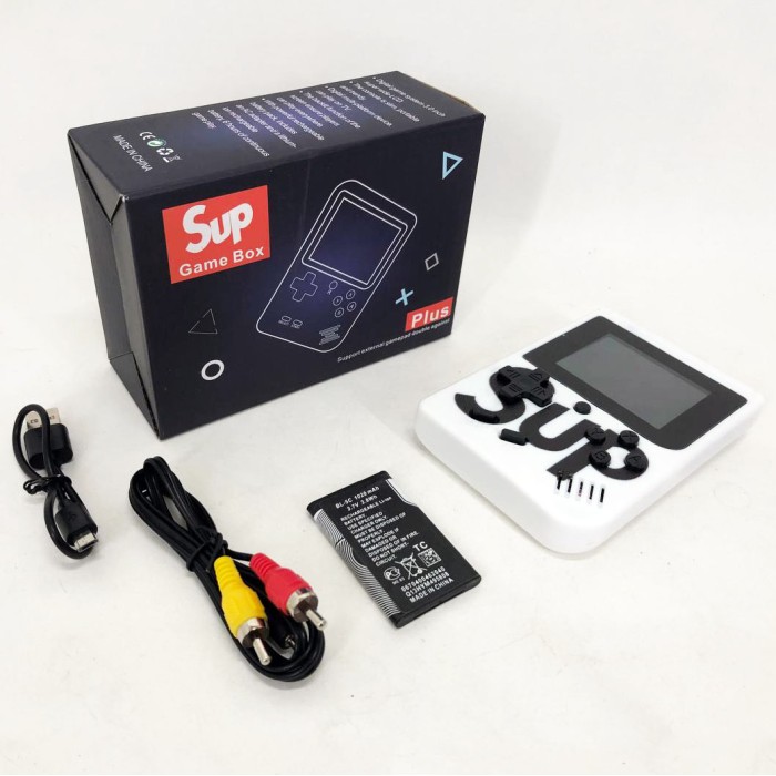 Ігрова приставка консоль Sup Game Box 500 ігор, Ретро приставка денді, Тетріс приставка. Колір: білий